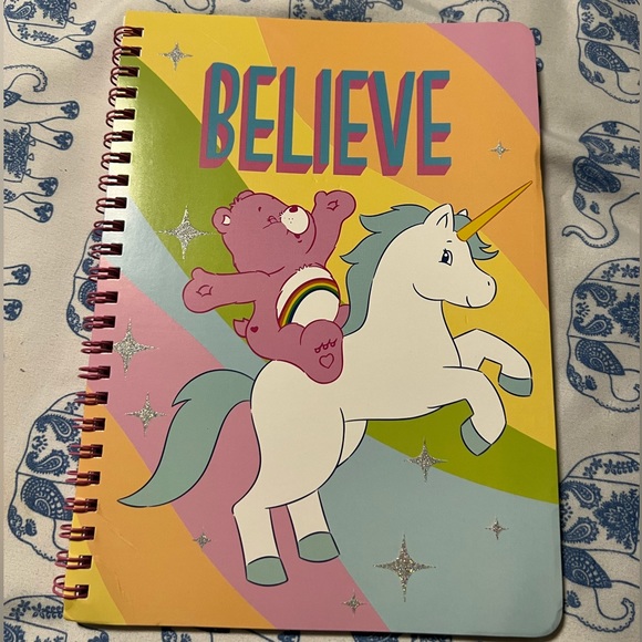 Care Bears Other - Care Bear Cheer Bear notebook 4 for $12 SALE!!